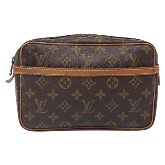 LOUIS VUITTON Monogram Compiegne 23 Clutch Bag M51847 LV Auth BA4092 - Picture 2 of 16
